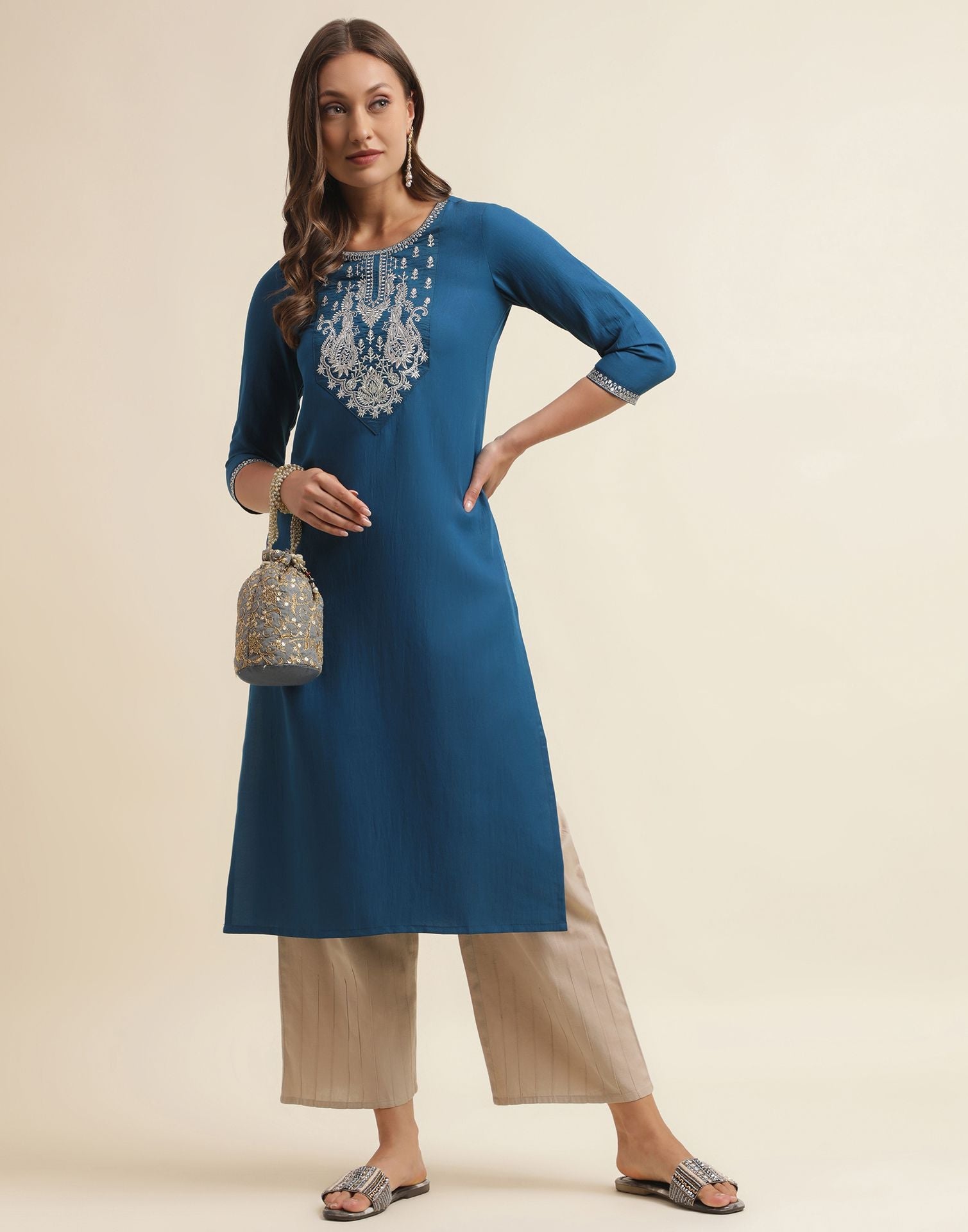 Buy Ethnic Kurtas and Suit Sets For Women | KAAJH Official – Kaajh